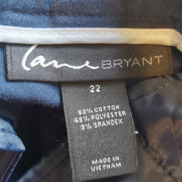 LANE BRYANT | Women's Capri Pants Blue Size 22 - Picture 11 of 12